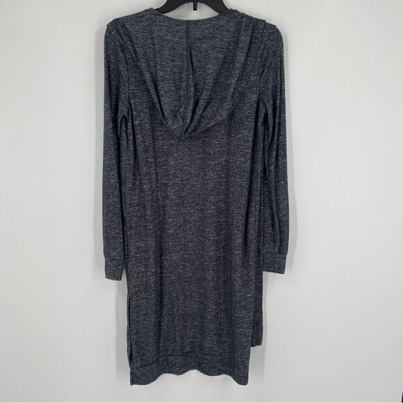 It’s Our Time Women’s Gray Hoodie Duster Cardigan size XS - Picture 3 of 3